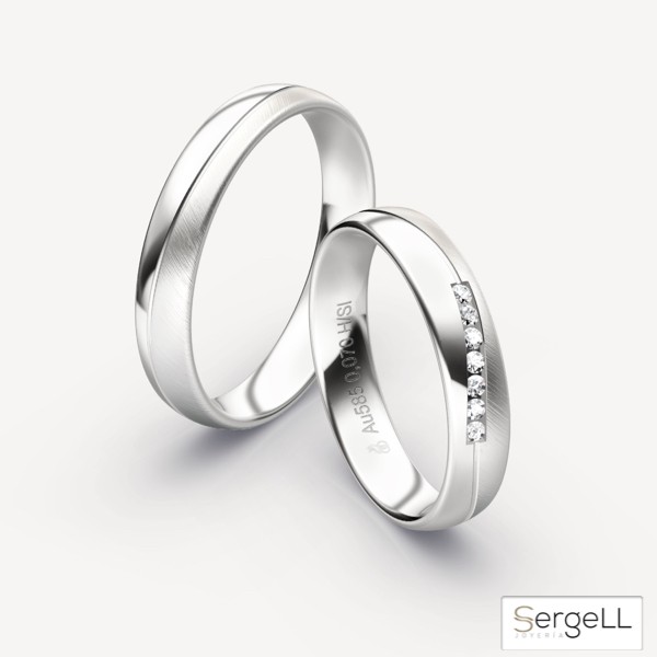 de boda mujer, alianzas personalizados por SergeLL
