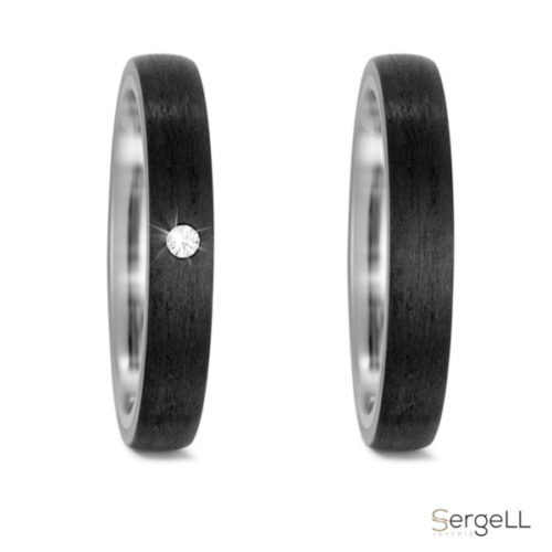 anillo negro con diamante anillos de compromiso de titanio negro precio joyeria de piedra murcia se oxidan madrid centro