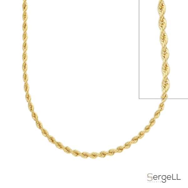 Cordones de oro para hombre oro 18k cordon para comprar en joyeria de murcia junto corte ingles madrid y tienda online