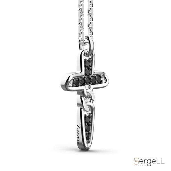 Colgante de cruz hombre de plata 925 zancan gioielli joyas para comprar en Murcia Madrid online
