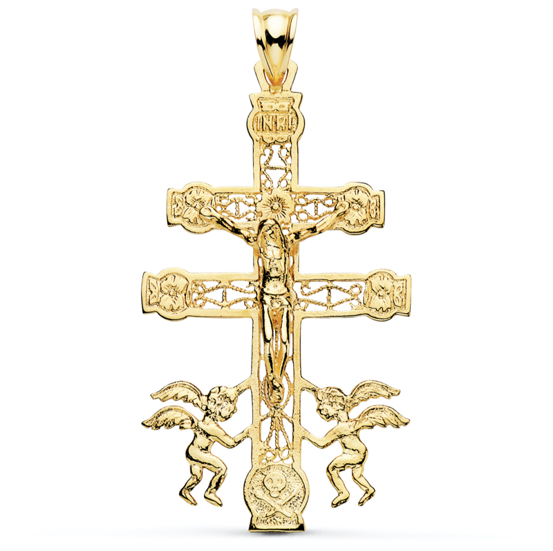 Cruz de Caravaca oro colgantes y cruces para comprar en Murcia Madrid online