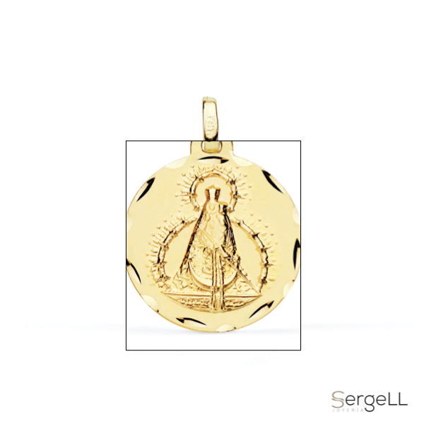 Medalla de la Virgen de la Cabeza selección de medallas de santos y vírgenes