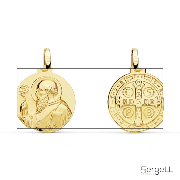 Escapulario medalla de san benito oro selección de escapularios y medallas para comprar de santos
