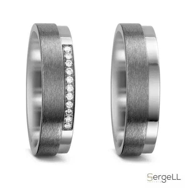 anillo titanio para pareja anillos parejas boda