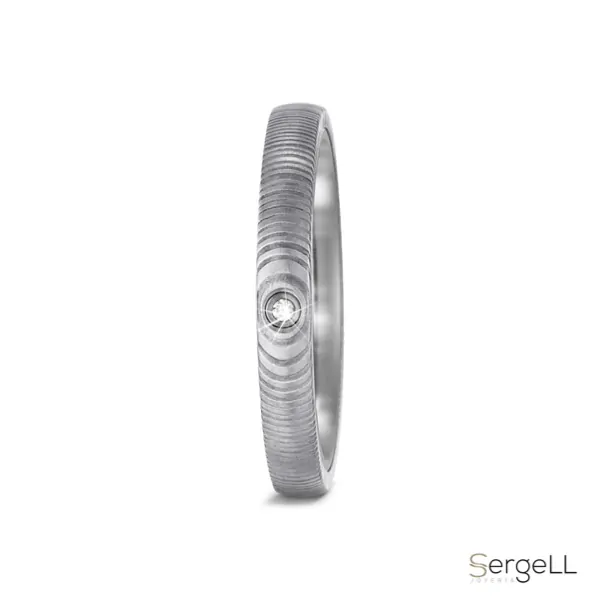 Anillo de compromiso titanio anillos precio en Madrid murcia online joyeria tienda sergell