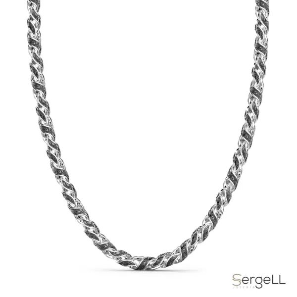 cadena de plata italiana malla para hombre 925 joyas para comprar zancan gioielli en murcia madrid online